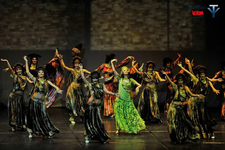 نمایش رقص آتش آناتولی در کپز